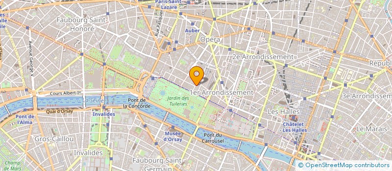 localisation de l'entreprise MONSIEUR LUCIEN PELLAT-FINET à PARIS