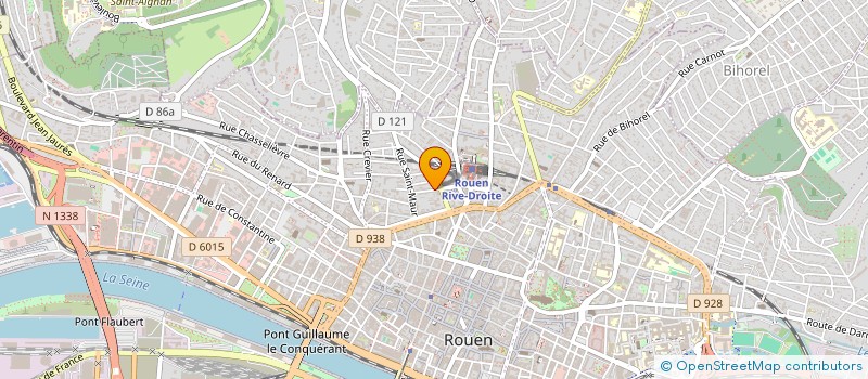 localisation de l'entreprise MONSIEUR LUCIEN PERONNE à ROUEN