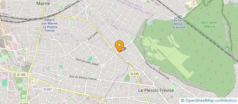 localisation de l'entreprise MONSIEUR LUCIEN PIERRE  LE PLESSIS-TREVISE