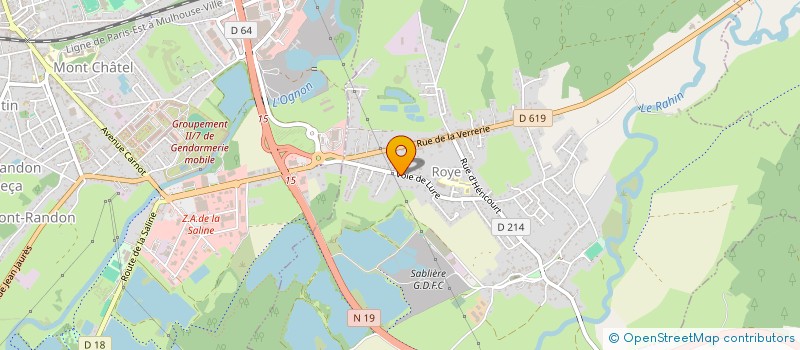 localisation de l'entreprise MONSIEUR LUCIEN PIERROT  ROYE