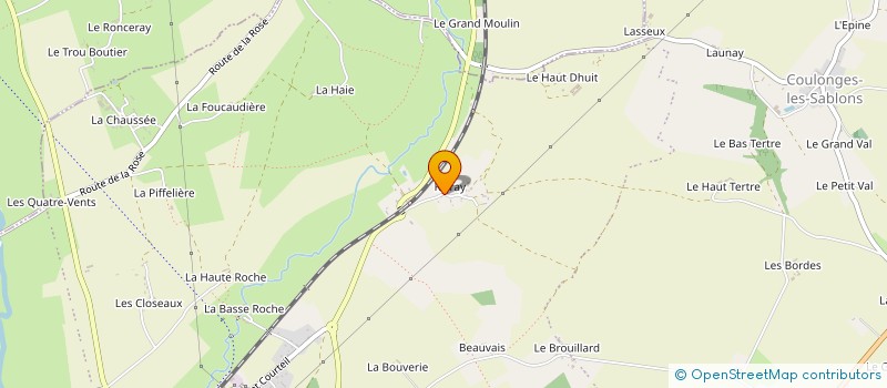 localisation de l'entreprise MONSIEUR LUCIEN PIGEARD à SABLONS-SUR-HUISNE