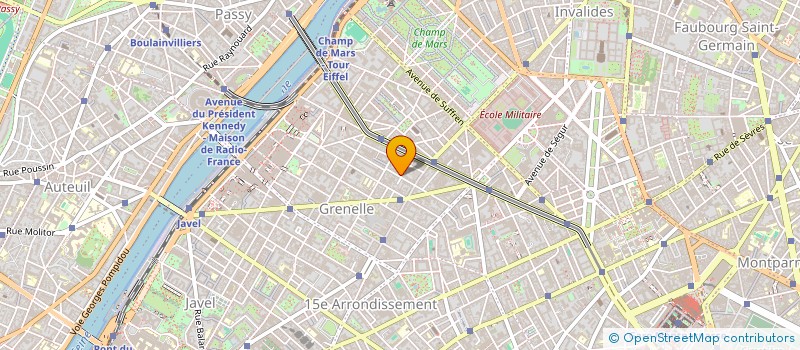 localisation de l'entreprise MONSIEUR LUCIEN POUEDRAS  PARIS