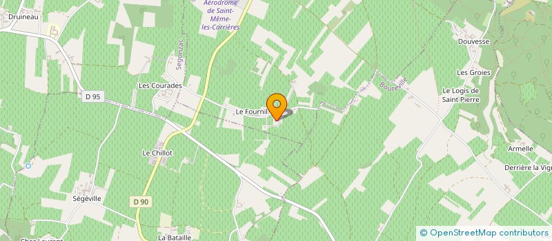 localisation de l'entreprise MONSIEUR LUCIEN POUYADOU à SAINT-MEME-LES-CARRIERES
