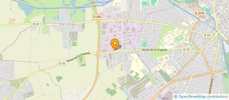 localisation de l'entreprise MONSIEUR LUCIEN PRIN  BOURGES