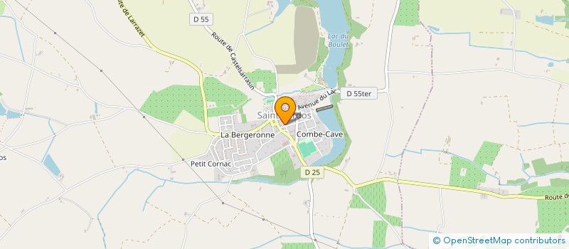 localisation de l'entreprise MONSIEUR LUCIEN PUJOS  BEAUMONT-DE-LOMAGNE