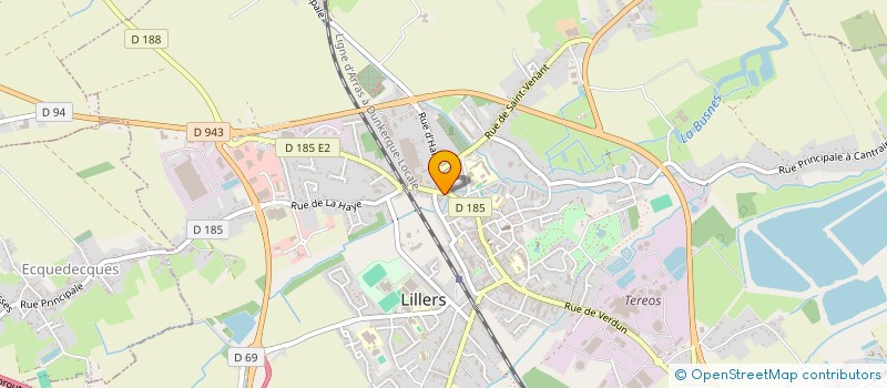 localisation de l'entreprise MONSIEUR LUCIEN QUILLET  LILLERS