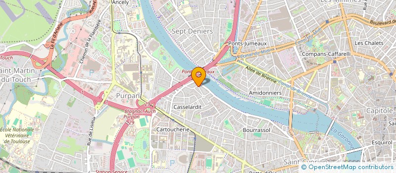 localisation de l'entreprise MONSIEUR LUCIEN RATERY à TOULOUSE