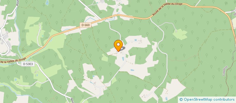 localisation de l'entreprise MONSIEUR LUCIEN RAUST  CAPDROT