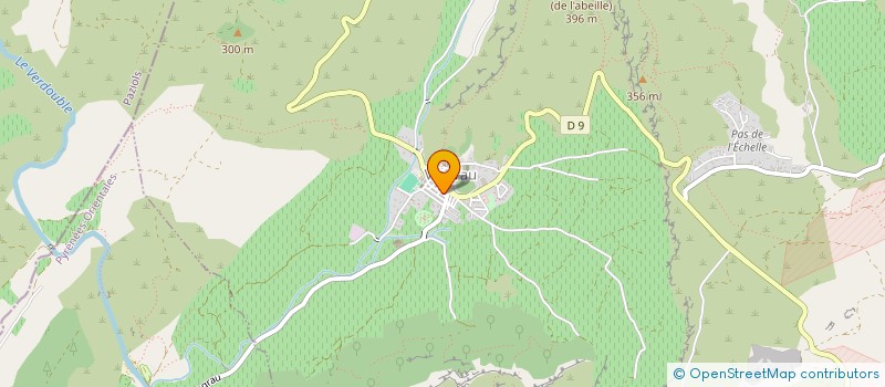 localisation de l'entreprise MONSIEUR LUCIEN RAYNAUD  VINGRAU