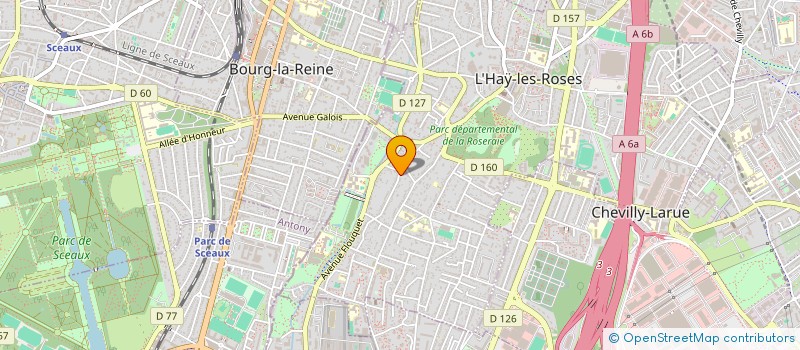 localisation de l'entreprise MONSIEUR LUCIEN REYNAUD à L'HAY-LES-ROSES
