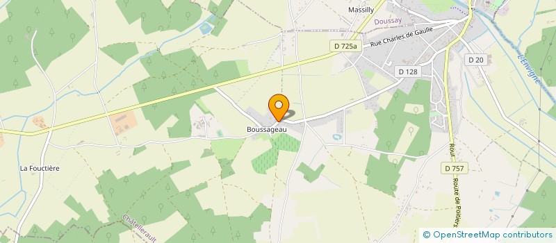 localisation de l'entreprise MONSIEUR LUCIEN RIBEIRO DA MOTA  LENCLOITRE