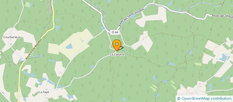 localisation de l'entreprise MONSIEUR LUCIEN RIEUBLANC  SAINT-ANDRE-DE-DOUBLE