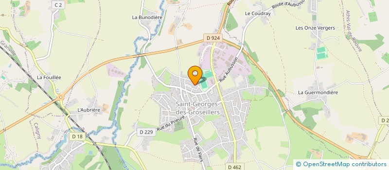 localisation de l'entreprise MONSIEUR LUCIEN ROBBES à SAINT-GEORGES-DES-GROSEILLERS