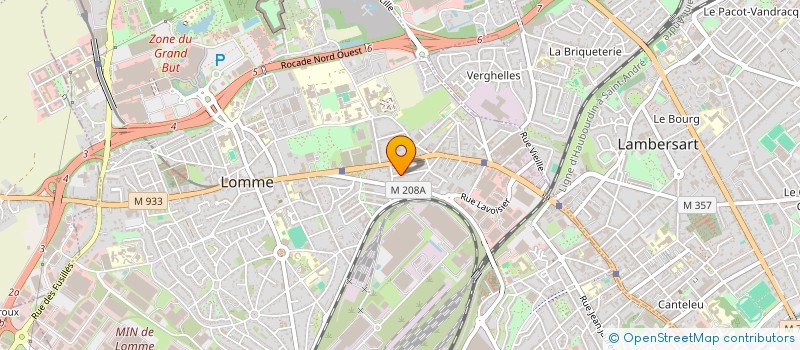localisation de l'entreprise MONSIEUR LUCIEN ROBERT à LILLE