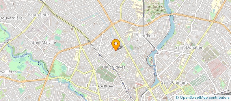 localisation de l'entreprise MONSIEUR LUCIEN ROBIN à NANTES