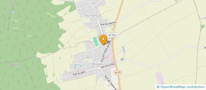 localisation de l'entreprise MONSIEUR LUCIEN ROCHARD  BOUILLY