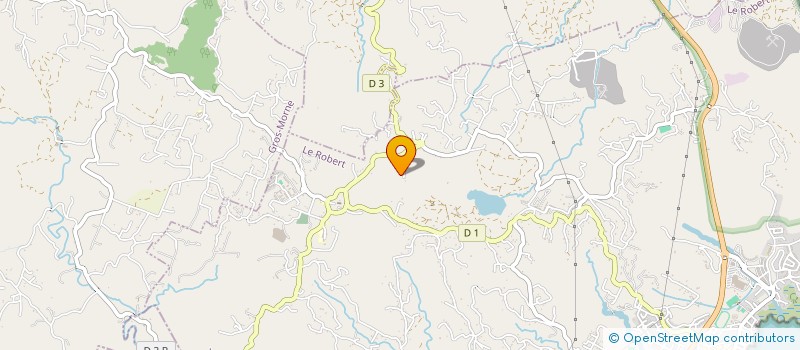 localisation de l'entreprise MONSIEUR LUCIEN RODONY  LE ROBERT