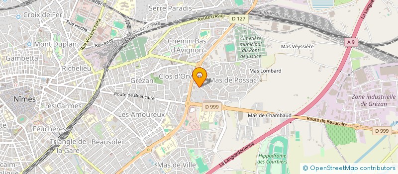 localisation de l'entreprise MONSIEUR LUCIEN ROS  NIMES