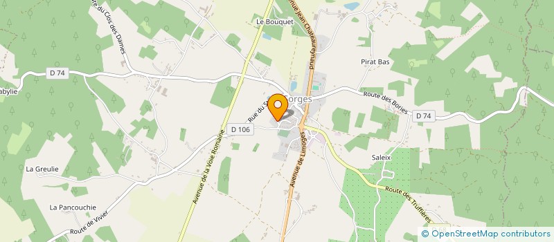 localisation de l'entreprise MONSIEUR LUCIEN ROSEL  SARLIAC-SUR-L ISLE