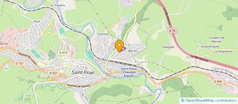 localisation de l'entreprise MONSIEUR LUCIEN ROSSI à SAINT-FLOUR