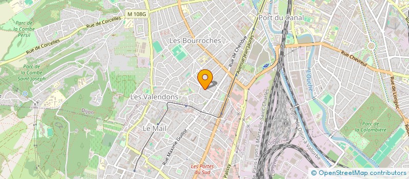 localisation de l'entreprise MONSIEUR LUCIEN ROUX à DIJON