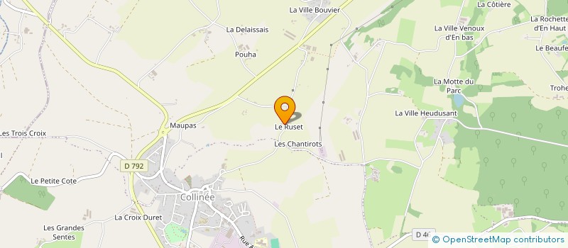 localisation de l'entreprise MONSIEUR LUCIEN ROUXEL à LE MENE