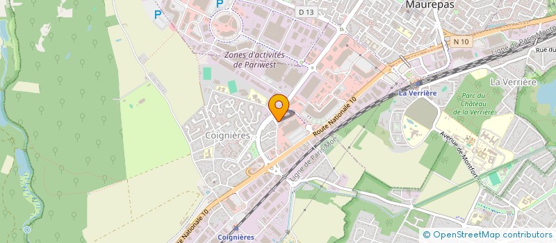 localisation de l'entreprise MONSIEUR LUCIEN RUAU à COIGNIERES