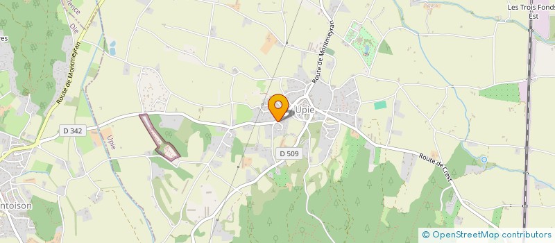 localisation de l'entreprise MONSIEUR LUCIEN RUFFINATI  UPIE