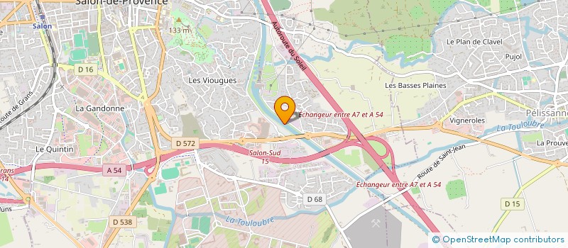 localisation de l'entreprise MONSIEUR LUCIEN SACCOMAN à SALON-DE-PROVENCE