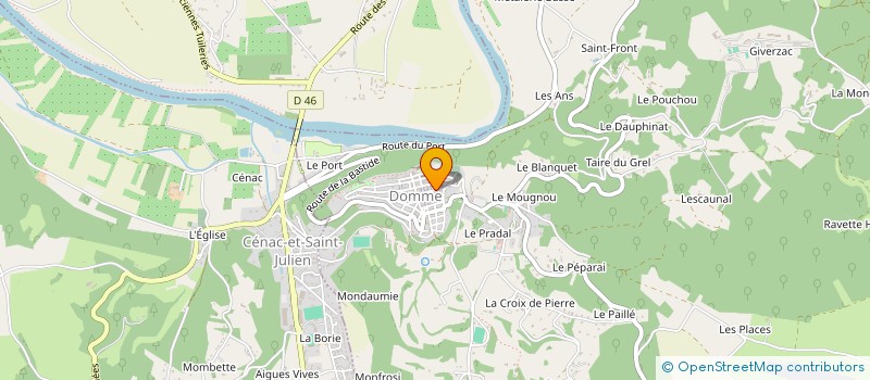 localisation de l'entreprise MONSIEUR LUCIEN SALAHI  DOMME