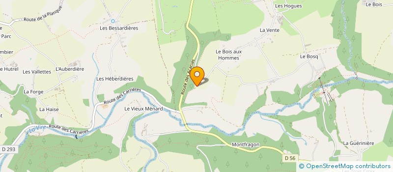 localisation de l'entreprise MONSIEUR LUCIEN SANSON  SOULEUVRE EN BOCAGE