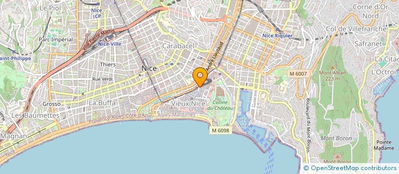localisation de l'entreprise MONSIEUR LUCIEN SAVIN à NICE