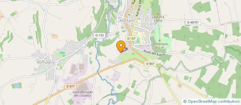 localisation de l'entreprise MONSIEUR LUCIEN SCHEITLER  ROMAGNY FONTENAY