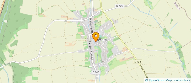 localisation de l'entreprise MONSIEUR LUCIEN SCHNEIDER  SEEBACH