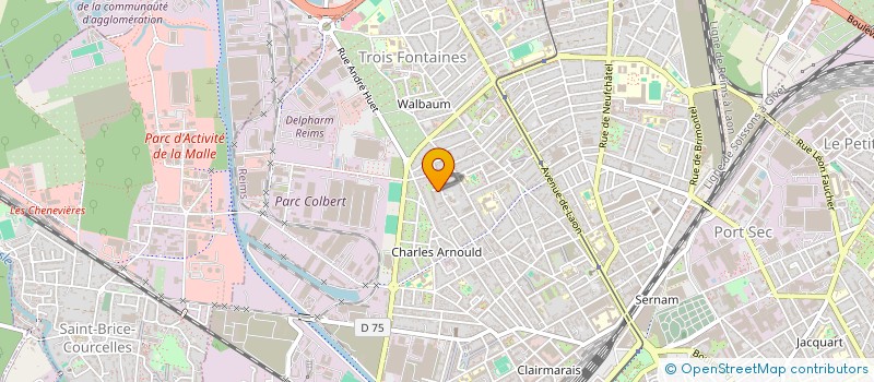 localisation de l'entreprise MONSIEUR LUCIEN SCIACCA à REIMS