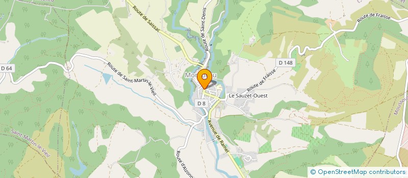 localisation de l'entreprise MONSIEUR LUCIEN SIMONET  ALZONNE