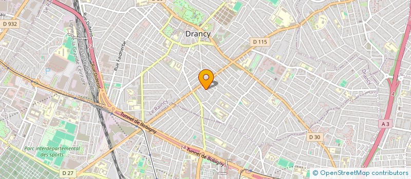 localisation de l'entreprise MONSIEUR LUCIEN SOLANO  DRANCY