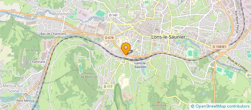 localisation de l'entreprise MONSIEUR LUCIEN SOUCHEYRE à LONS-LE-SAUNIER