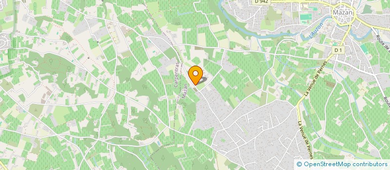 localisation de l'entreprise MONSIEUR LUCIEN SULTANA  MAZAN