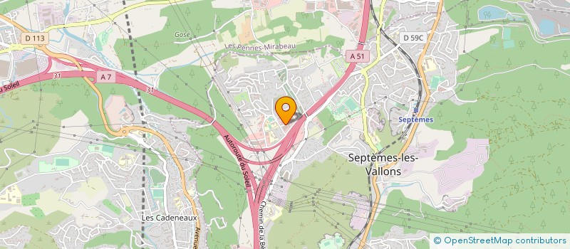 localisation de l'entreprise MONSIEUR LUCIEN TERMINE à SEPTEMES LES VALLONS