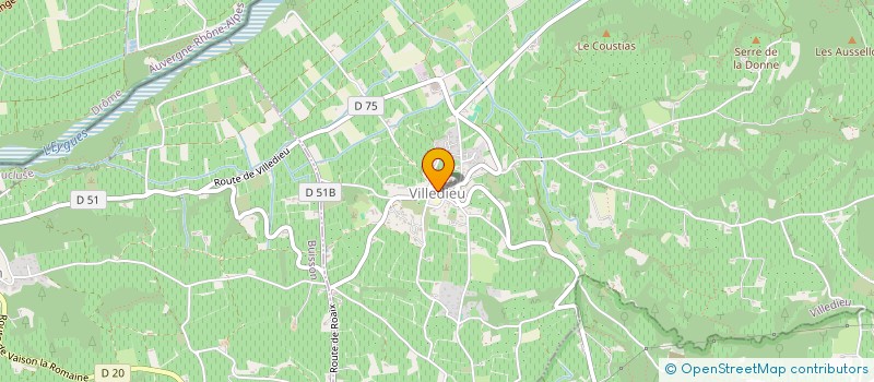 localisation de l'entreprise MONSIEUR LUCIEN THOMAS  VAISON-LA-ROMAINE