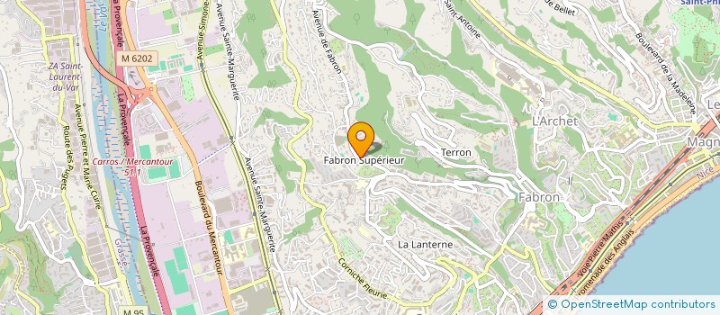 localisation de l'entreprise MONSIEUR LUCIEN TONET à NICE
