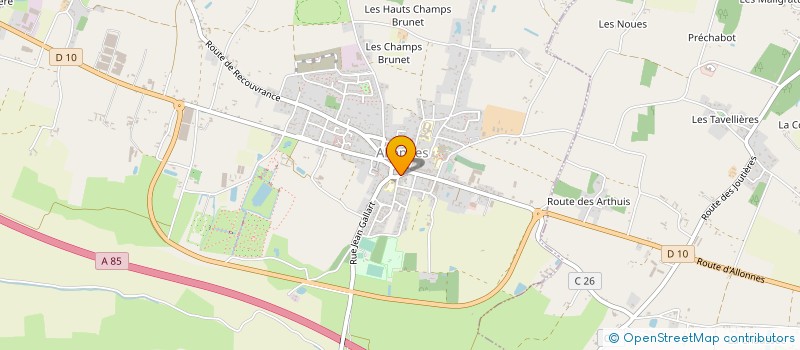 localisation de l'entreprise MONSIEUR LUCIEN TULASNE à ALLONNES