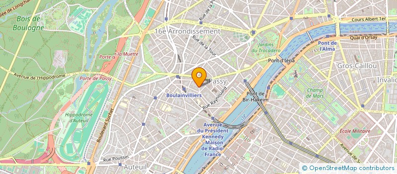 localisation de l'entreprise MONSIEUR LUCIEN VALDMANN à PARIS