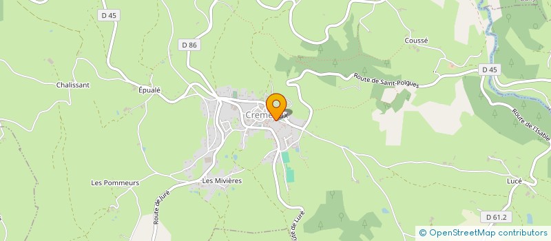 localisation de l'entreprise MONSIEUR LUCIEN VALLENSANT à GREZOLLES