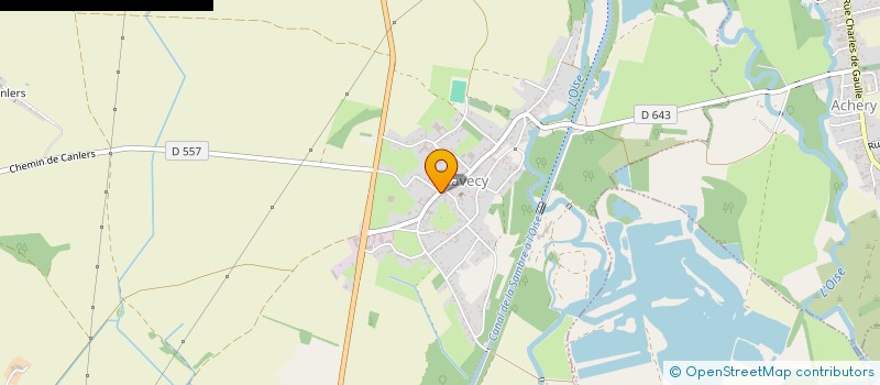 localisation de l'entreprise MONSIEUR LUCIEN VAN ASSEL  TRAVECY