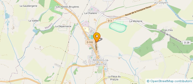 localisation de l'entreprise MONSIEUR LUCIEN VANMACKELBERGH à MOULINS-LA-MARCHE