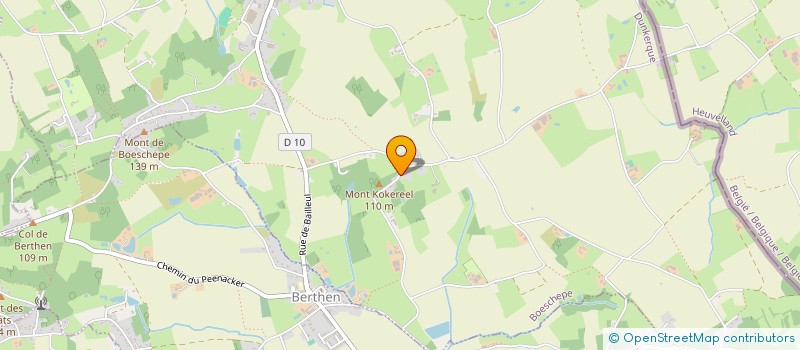 localisation de l'entreprise MONSIEUR LUCIEN VANRENTERGHEM  BOESCHEPE