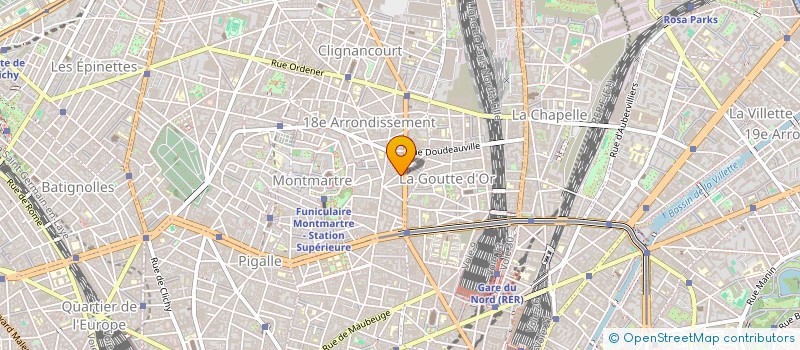 localisation de l'entreprise MONSIEUR LUCIEN VARACCA  PARIS