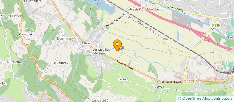 localisation de l'entreprise MONSIEUR LUCIEN VEILLARD à DOMANCY